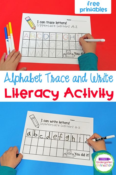 Pre K Writing Center Ideas, Writing Center Preschool, Pre-k Writing, Prek Literacy, Writing Printables, Learn Letters, Writing Checks, Work On Writing, Preschool Writing