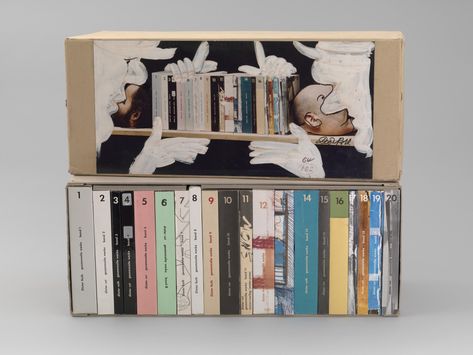 Dieter Roth. Collected Works, Volumes 1-20 (Gesammelte Werke, Bande 1-20). 1969–79 | MoMA Dieter Roth, Book Drawings, Book Arts, Cover Image, Artist Books, Art Google, Book Collection, Culture Art, Art Inspo