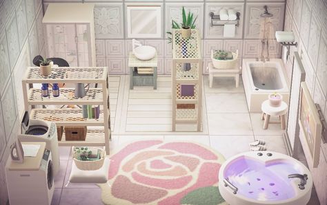 Animals Crossing, Happy Home Designer, Inspiration Board Design, Animal Crossing Qr Codes Clothes, Fantasy Maps, My Bathroom, New Animal Crossing, Animal Crossing Game, Aesthetic Rooms