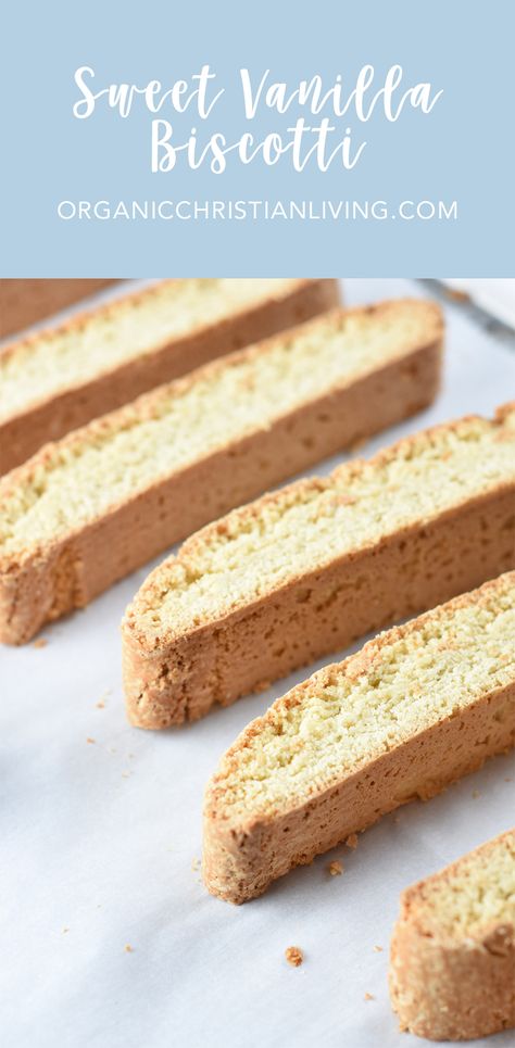 Vanilla Biscotti Recipe Easy, Tea Cookies Recipe Simple, Simple Biscotti Recipe, Classic Biscotti Recipe, Vanilla Biscotti Recipe, Easy Biscotti Recipe Simple, Biscotti Recipe Classic, Vanilla Almond Biscotti Recipe, Biscotti Recipe Easy