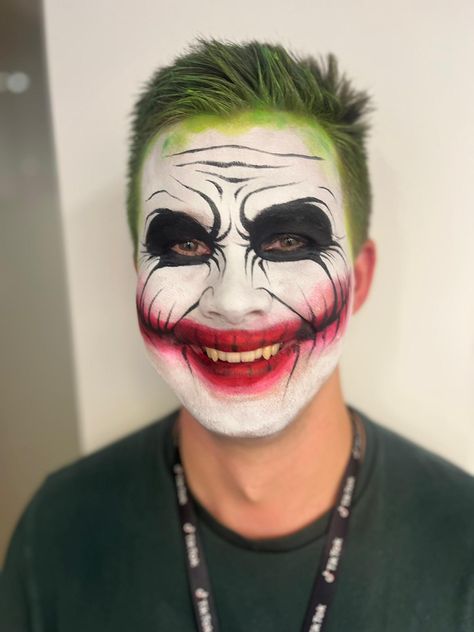 Joker Face Painting, Joker Face Paint, Paint Inspo, Joker Face, Body Painting, Face Painting, Face And Body, Face Paint, Paint