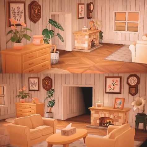 Acne Living Room Ideas, Acnh Living Rooms Ideas, Acnh House Ideas, Acnh Rooms, Animal Crossing Layout, Animal Crossing Room Ideas, Animal Crossing Rooms, Animal Crossing Interior, Animal Crossing Room