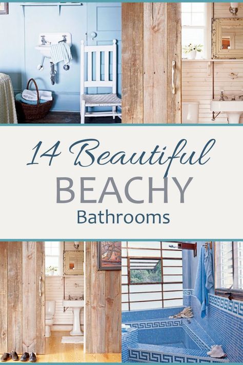 Beach Themed Decor, Beach Themed Home Decor, Beachy Bathrooms, DIY Bathroom, Bathroom Updates, Easy Ways to Update Your Bathroom, How to Update a Small Bathroom Small Beach Bathroom, Beach Bathroom Ideas, Beachy Bathrooms, Beach Bathroom Design, Seashell Bathroom, Beachy Bathroom, Themed Home Decor, Beach Bathroom, Bathroom Model