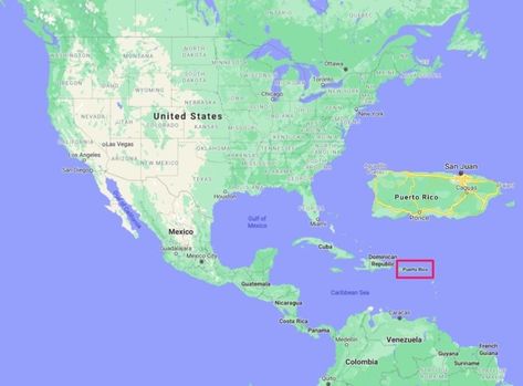 Where is Puerto Rico Located Hawaiian Islands Map, Puerto Rico Map, American History Timeline, Puerto Rico Vacation, World Atlas, Mom Ideas, Room Mom, History Timeline, Caribbean Island