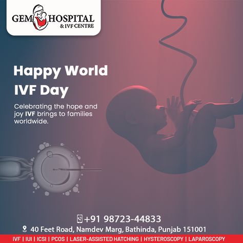 Happy World IVF Day! Today we commemorate the couples whose dream of having a child came true with the help of In Vitro Fertilization. We share their joy and hope for a future filled with love and happiness.👶 World Ivf Day, In Vitro Fertilization, In Vitro, Love And Happiness, July 25, My Things, Office Work, Fertility, A Child