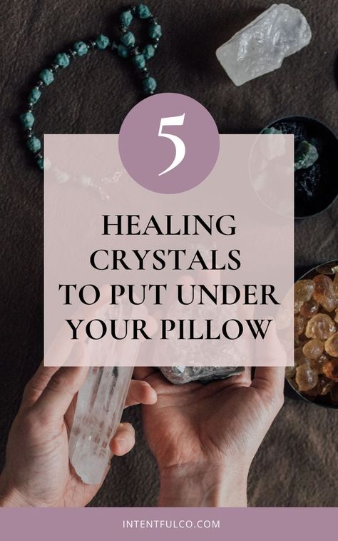 Crystals For Under Your Pillow, Crystals To Put Under Your Pillow, Crystal Meanings Charts, Energy Stones Crystal Healing, Healing Rituals, Crystal Room Decor, Positive Energy Crystals, Spiritual Connections, Higher Vibration