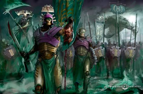 Ossiarch Bonereapers, Tomb Kings, Vampire Counts, Warhammer Aos, Fiction Idea, Fantasy Battle, Age Of Sigmar, Warhammer Art, Warhammer Fantasy