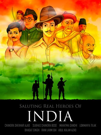 India Background, Freedom Fighters Of India, Independence Day Drawing, Indian Freedom Fighters, Happy Independence Day Images, Laws Of Nature, Indian Flag Images, Independence Day Poster, Indian Army Wallpapers