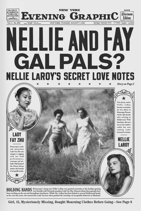 Nellie Laroy, Babylon 2022, Babylon Movie, Damien Chazelle, Tabloid Newspapers, All We Know, Gal Pal, Secret Love, New Star