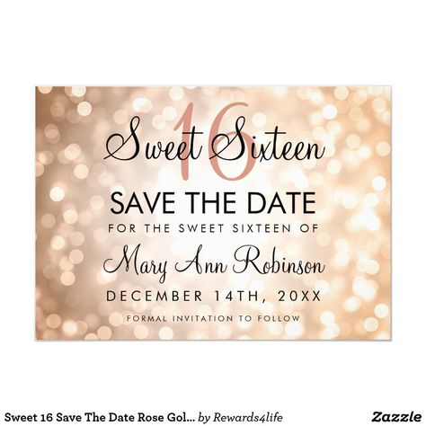 Invitation Halloween Sweet 16, Pretty Hand Lettering, Funny Save The Dates, Save The Date Ideas, 16 Invitations, Rustic Save The Dates, Sweet Sixteen Invitations, Sweet Sixteen Parties, Floral Save The Dates