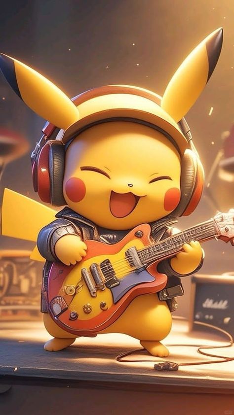 Pink Tiktok, Cute Pokemon Art, Photography Sport, Nice Drawings, Cool Pokemon Wallpapers, Pikachu Wallpaper, Chibi Cat, Pokémon Art, Cute Pikachu