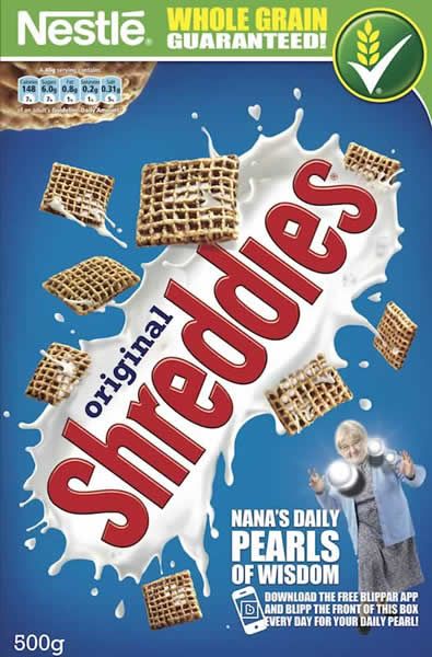 Shreddies Cereal, The Deal, Augmented Reality, Pop Tarts, Frosted Flakes Cereal Box, Cereal Box, Easy To Use, Sugar Cookie, Snack Recipes