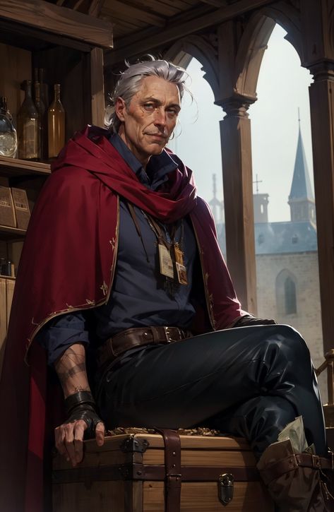 Not NE related again. Some pictures of my character for DnD campaign I'm playing right now.  Kinda elderly "Dealmaker" rogue human.  #fantasy #dnd #rogue Rogue Dnd Character Design, Rogue Fantasy, Dnd Rogue, Rogue Dnd, Dnd Portraits, Dnd Campaign, D D Character Ideas, Dnd Stuff, Rpg Characters