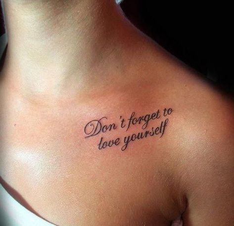 Tattoos For Ladies, Cute Tattoos Quotes, Unique Quote Tattoos, Short Quote Tattoos, Wörter Tattoos, Tattoo Quotes For Men, Chest Tattoo Female, Tattoo Quotes About Life, Good Tattoo Quotes