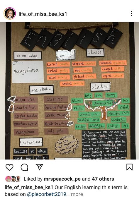 Classroom Displays Primary Ks1, Year 4 English Display, Year 6 Reading Display, Year 2 Classroom Ideas, Year 5 Literacy Working Wall, English Display Ks2 Working Wall, Literacy Working Wall, Classroom Wall Displays, Year 2 Classroom