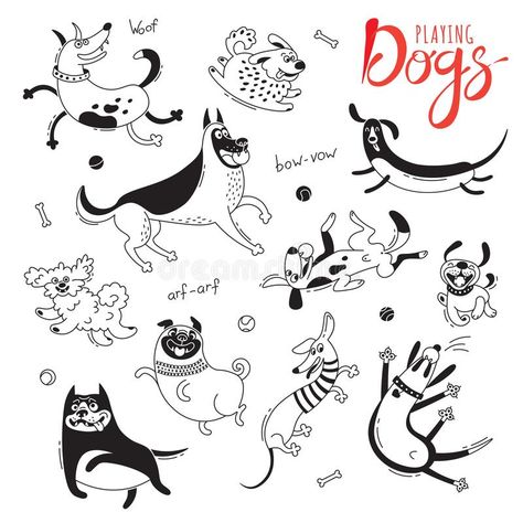 Dog Treat Packaging, Happy Pug, Dog Happy, 강아지 그림, Background Design Vector, Dogs Funny, Dog Branding, Funny Illustration, Lap Dogs