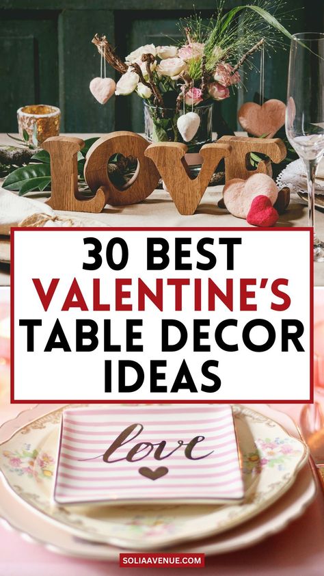 Set the stage for a romantic evening with our selection of the 30 best Valentine’s dinner table decor ideas. From enchanting Valentine's Day tablescapes to elegant table settings, create a dining experience to remember. Romantic Table Setting For Two At Home, Valentine Dinner Table Setting, Dinner Table Decor Ideas, Elegant Party Themes, Valentines Day Tablescapes, Dinner Table Settings, Fairy Lights In A Jar, Valentine's Dinner, Valentine Table