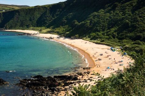 kinnagoe bay donegal Ireland Beach, Heavy Rainfall, West Coast Of Ireland, County Donegal, Bay Photo, Irish Cottage, Wild Atlantic Way, Calm Water, Local Guide