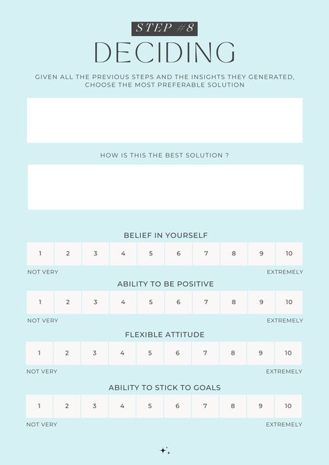 Get our best selling Decision Making Workbook today! #decision #decisiontree #decisionmadeeasy #fastdecision #decisionmakingtool #easydecisionmaking #decisionmatrix #businessdecision #choisemadeeasy #selfconfidence #decisiontree #selfcare #decisionmaking Problem Solving Template, Decision Making Activities, Switching Careers, Decision Tree, Letter Of Intent, Word Free, Project Planner, Good Notes, Journal Prompts