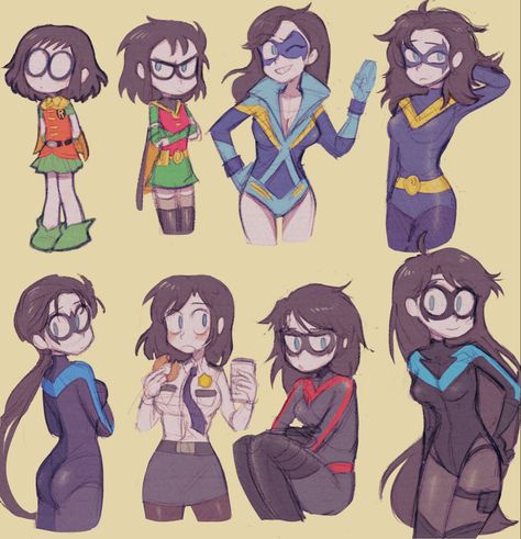 Cartoon Hoodie Drawing, Fem Nightwing, Nightwing Fanart, Nightwing Hoodie, The Batfamily, Robin Girl, Batman Fanart, Teen Titans Fanart, Hxh Characters