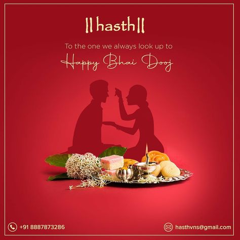 A very Happy Bhai Dooj to everyone from Hasth India. May this Bhai Dooj bring lots of love and laughter to your every siblings bond. . #bhaidooj #bhaidoojspecial #bhaiduj #bhaidooj❤️ #festivevibes #festiveseason #festivewear #festivalfashion #festivalvibes #festivalsofindia #shoppingonline #festivelook #festivemood #festivecollection2020 #festivefun #festivetime #festivecollections #fashiontrends #outfitinsipration #outfitideas #outfitinspo #outfitgoals #kurtis #kurtidesign #kurticollection Bhaiduj Creative Ads, Rakhi Food Creative Ads, Bhai Dhuj Creative, Bhai Duj Creative Ads, Bhaidooj Creative Post, Bhai Dooj Creative Poster, Bhai Dooj Creative Ads, Bhai Dooj Post, Bhai Dooj Creative