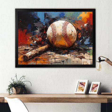 This beautiful "Baseball Collage II" Framed wall Art is printed using the highest quality fade-resistant ink on canvas. Baseball Collage, Baseball Wall, Sport Canvas, Acrylic Wall Decor, Baseball Art, Black Picture, Black Picture Frames, Gold Picture Frames, Metal Art Prints