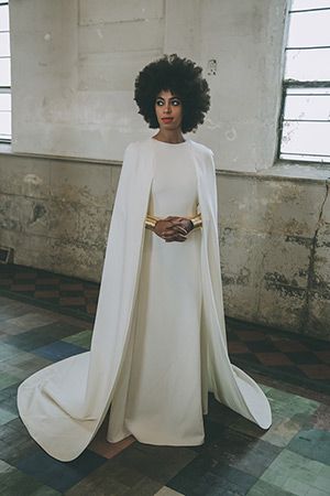 Solange Knowles Wedding, Solange Wedding, Celebrity Wedding Dresses, Maid Of Honour Dresses, Wedding Jumpsuit, Solange Knowles, Bridal Musings, Wedding Dress Pictures, Wedding Dresses Photos