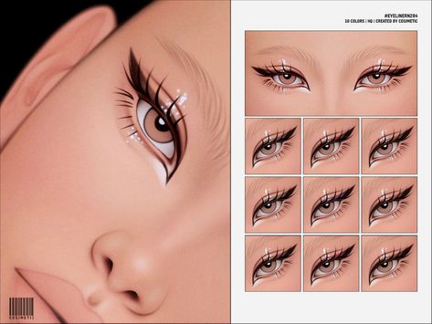 Makeup Sims 4 Cc Eyeliner, The Sims 4 Eyeliner Cc, Sims 4 Cc Makeup Patreon Eyeliner, Sims Cc Eyeliner, Sims 4 Cc Eye Presets Shape, Sims 4 Cc Eyeliner Patreon, Sims4 Eyeliner, Eyeliner Sims 4 Cc, Ts4 Eyeliner