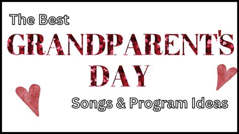 Grandparents Day Program Ideas, Grandparents Day Songs For Preschool, Grandparents Day Songs, Skits For Kids, Grandparents Day Activities, I Love You Song, Preschool Construction, Parents Day, Preschool Music