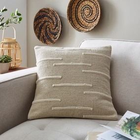 Filled Cushions - Small & Large Scatter Cushions | Dunelm Scandi Cushions, Cushion Inspiration, Green Living Room Decor, Earthy Elegance, Japandi Living, Cream Cushions, Living Room Cushions, Living Room Update, Room Remodel