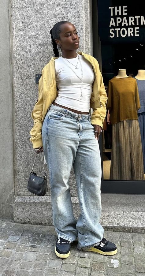 Looks Street Style, Streetwear Fashion Women, Simple Trendy Outfits, Cute Everyday Outfits, Baddie Outfits Casual, Cute Simple Outfits, Teenage Fashion Outfits, Casual Style Outfits, Lookbook Outfits