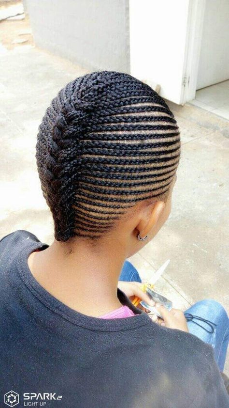 Fishtail Cornrows, Free Hand Plaits Natural Hair Straight Back, Straight Up Hairstyles Braids 2024, Snoopy Braids, Snoopy Hairstyles With Natural Hair, Small Straight Backs With Design Braids, Thick Straight Back Cornrows, Free Hand Cornrows For Black Hair, Free Hand Hairstyles Natural Hair