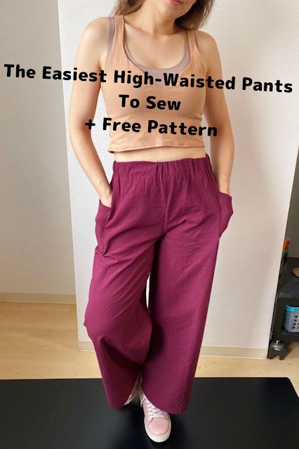 Sparrow Refashion ,Sewing , Thrift flip and refashion Blog o przeróbkach i szyciu ubrań diy Sew Pants, Sparrow Refashion, Pants Tutorial, Dress Sewing Patterns Free, Clothing Pattern Design, Trousers Pattern, Trouser Pattern, Advanced Sewing, Diy Sewing Tutorials