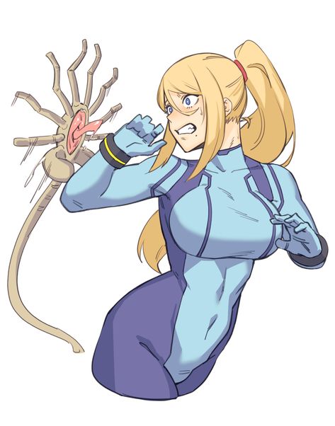 Metroid Samus, Zero Suit Samus, Alien Girl, Nintendo Characters, Samus Aran, Metroid, Amazing Spiderman, Video Game Art, Aesthetic Anime