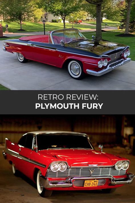 The Plymouth Fury made its mark as a best-seller for the brand while also living up to its name as an iconic movie villain. University Of South Dakota, Plymouth Cars, Plymouth Belvedere, Plymouth Fury, Subaru Crosstrek, Cadillac Eldorado, Truck Design, New Engine, Car Dealership