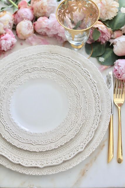 Entertaining peek of my book- and $500 Arte Italica Giveaway - French Country Cottage French Country Dinnerware, French Tablescape, Place Settings Everyday, Cream Dinnerware, French Country Rug, French Country Wedding, French Country Bathroom, French Country Kitchens, French Country Design