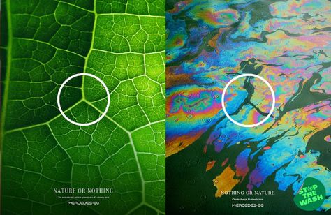 Mercedes-Benz Ads Inserting Its Logo Into Nature Get Parodied For ‘Greenwashing’ - DesignTAXI.com Storm Images, Mercedes Logo, Beautiful Images Nature, New Poster, Nature Images, Creative Agency, Art Direction, Starry Night, Sustainability