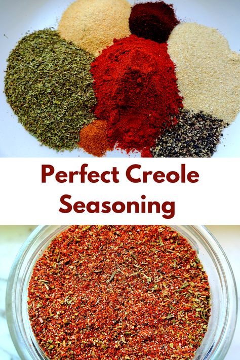 Salt Free Cajun Seasoning, Creole Seasoning Recipe, Roasted Vegetables Seasoning, Cajun Seasonings, Chai Spice Mix, Creole Spice, Spice Rubs, Homemade Seasoning, Recipe Notebook