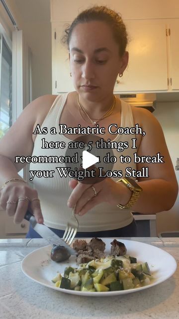 Jessica Lawson | Bariatric Coach on Instagram: "HERE ⬇️

Experiencing a weight loss stall can be incredibly FRUSTRATING, especially after bariatric surgery.

As a bariatric coach who has been through it, I understand the struggle and the feeling of hitting a wall. 

Remember, stalls are a NORMAL part of the weight loss journey.

This month, I’m working with TWO people to give them a plan and accountability to 1) break their stalls, 2) get back on track, 3) lose more weight, and 4) KEEP IT OFF after bariatric surgery. Want that to be you? Comment “coach me, jess” and I’ll DM you to chat about how I can help through 1-on-1 coaching.

Here are 5 things I recommend you do to break your weight loss stall and get back on track 👇

1️⃣ Increase Your Protein Intake: High-protein foods boost your m Flexibility Exercises, Protein Intake, Get Back On Track, Consistency Is Key, Food Journal, Improve Digestion, Boost Your Metabolism, Flexibility Workout, Back On Track