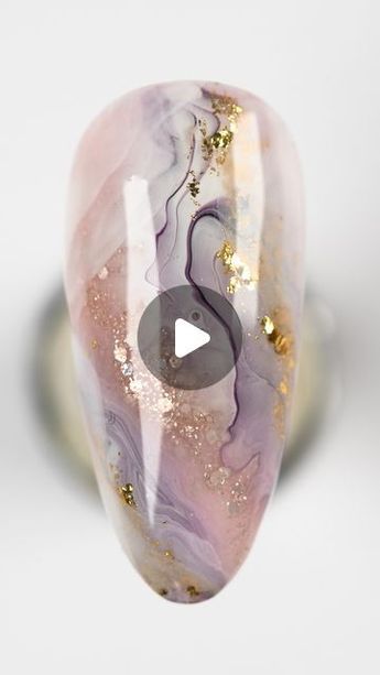 2d Nail Art, Marble Nails Tutorial, Video Nail, Marble Nail Designs, Nails Tutorial, Manicure Nail Designs, Nail Stamper, Nail Designs Tutorial, Marble Nail Art