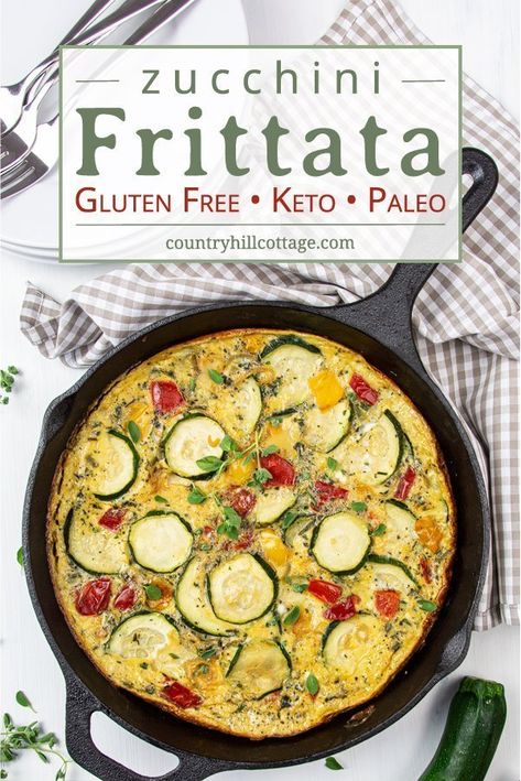 Veggie Frittata Recipes, Frittata Recipes Healthy, Keto Whole 30, Idea For Breakfast, Healthy Frittata, Zucchini Frittata, Veggie Frittata, Vegetable Frittata, Frittata Recipe