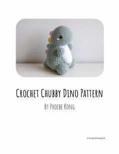 Crochet Chubby Dino pattern Dino Crochet Pattern, Vase Crochet, Lilly Doll, Dino Crochet, Dino Pattern, Crochet Dog Patterns, Crochet Daisy, Christmas Crochet Patterns, Crochet Dog