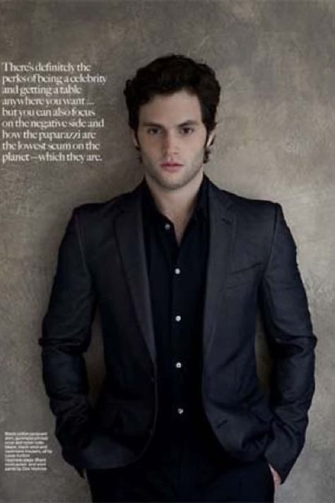 Penn Badgley's net worth is estimated to be around $5 million in 2023. He is best known for his roles in the TV series Gossip Girl and You. Penn Badgley Photoshoot, Formal Attire For Men, John Tucker, Girl Actors, Penn Badgley, Fashion Words, Hate Men, American Actors, Celebrities Male