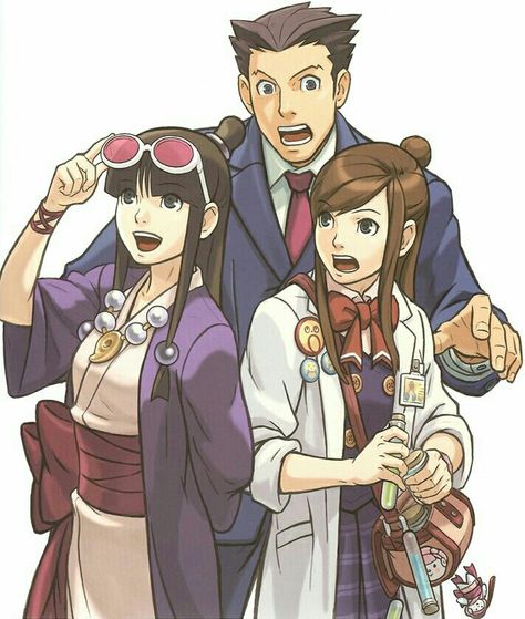 Phoenix, Maya, Emma Maya Fey, Phoenix Wright Ace Attorney, Miles Edgeworth, Apollo Justice, Professor Layton, Phoenix Wright, Ace Attorney, Visual Novel, Anime Images