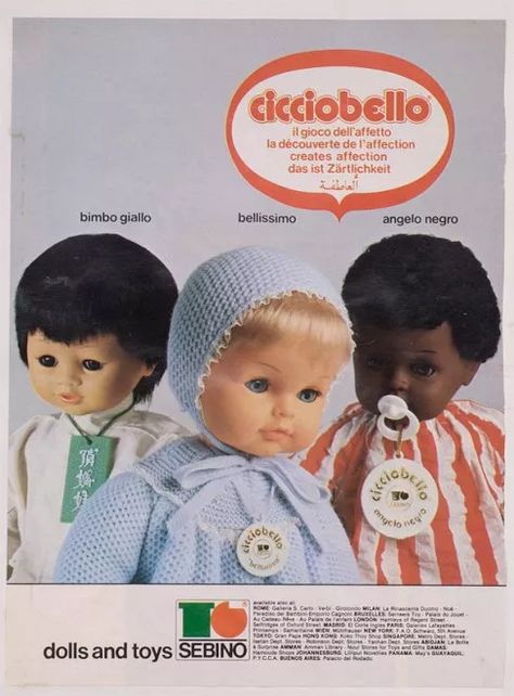 Bergamo, addio al papà di Cicciobello: lo scultore che disegnò il volto della bambola-mito - la Repubblica 80 Toys, Tv Vintage, Teddy Bear Doll, Retro Ads, Holly Hobbie, Vintage Barbie Dolls, New Dolls, Childhood Toys, Bergamo