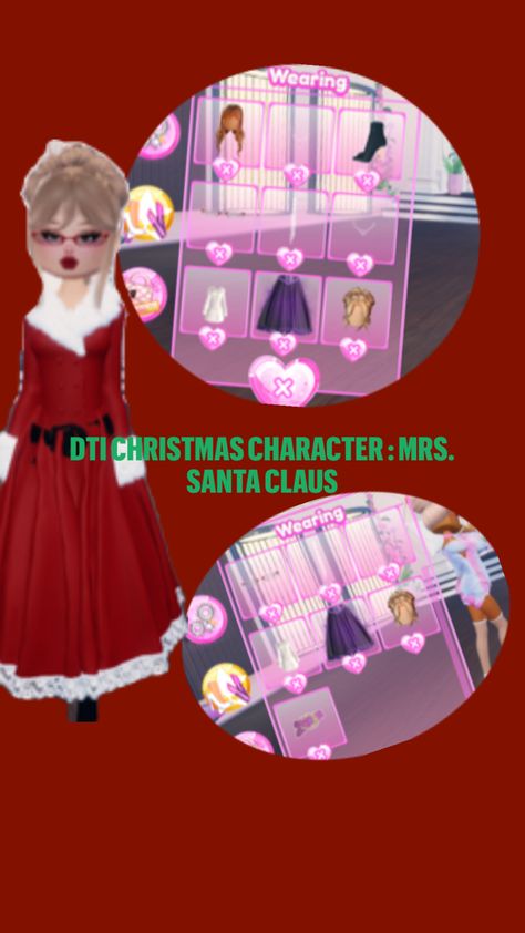 Dress to impress Christmas outfit idea Christmas Characters, Mrs Claus, Dress To Impress, Santa Claus, Christmas, How To Wear