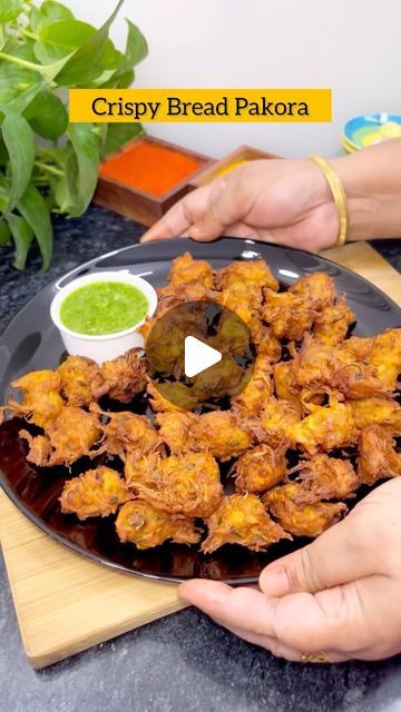 Bread Pakoda Recipe Indian, Bread Pakoda, Bread Pakora, Pakoda Recipe, Grated Potato, Red Chilli Powder, Gram Flour, Chaat Masala, Turmeric Powder