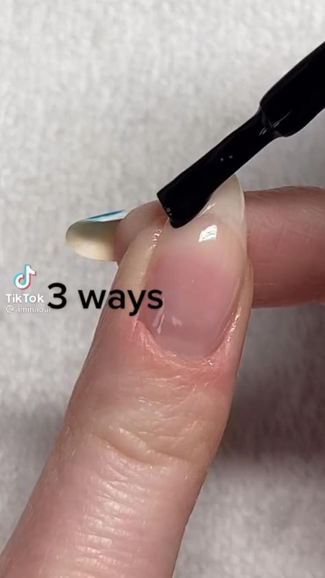 Beauty Hacks Nails, Cute Simple Nails, Diy Acrylic Nails, Nail Art For Beginners, French Acrylic Nails, Diy Nail Art, French Tips, Simple Nail Designs, Nails At Home