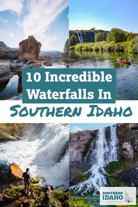 Southern Idaho Attractions, Idaho Vacation Ideas, Idaho Waterfalls, Hiking Idaho, Shoshone Falls, Explore Idaho, Idaho Vacation, Idaho Adventure, Southern Idaho