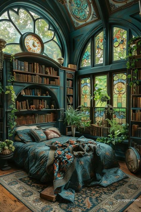 Dark Aesthetic Bedroom Ideas, Dark Aesthetic Bedroom, Academia Bedroom Ideas, Fantasy House Interior, Dark Academia Color Palette, Dark Academia Bedroom Ideas, Hut Interior, Dark Academia Color, Dark Academia Bedroom